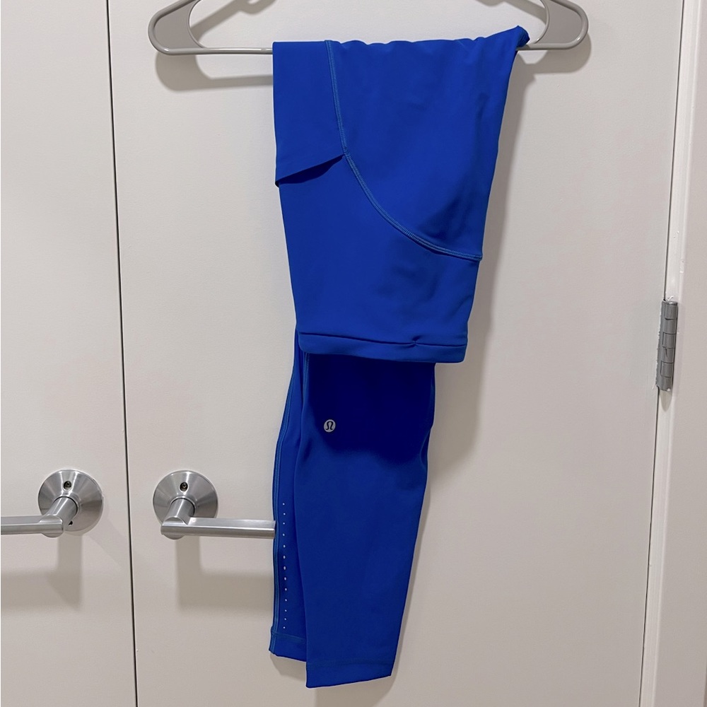 Lululemon Blue Swift Speed Leggings